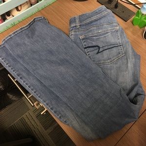 Kick boot American eagle jeans